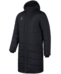 Пальто утепленное ESSENTIAL Long Padded Jacket 2.0, черный, детский Jögel