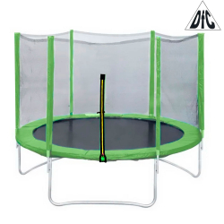 Батут DFC Trampoline Fitness 8ft наружн.сетка, св.зел. (244см) 8FT-TR-LG Батут DFC Trampoline Fitness 8ft наружн.сетка, св.зел. (244см) 8FT-TR-LG