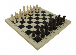 Шахматы деревянные с доской Stingrey 8150М размер доски 29х14,5х3,2 см