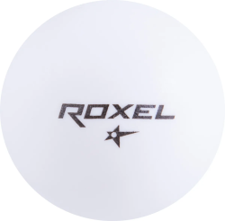 Мяч для настольного тенниса Roxel 1* Tactic белый (1 шт) 16061