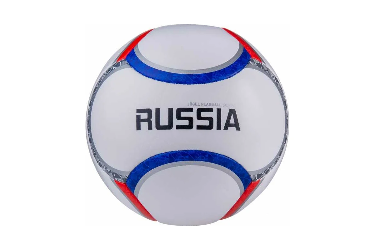 Реальное фото Мяч футбольный Jogel Flagball Russia №5 16949 от магазина Спортев