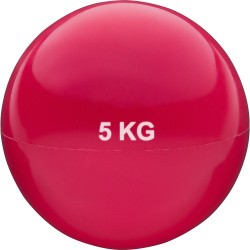 Медбол 5 кг HKTB9011-5 d-20см ПВХ/песок красный