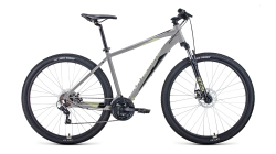 Велосипед Forward Apache 29 2.0 D (21ск) (2022) серый/бежевый